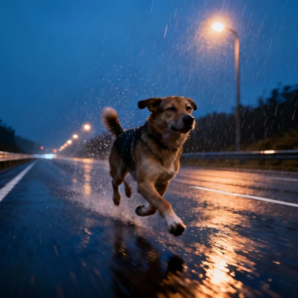 Highway Rain Run