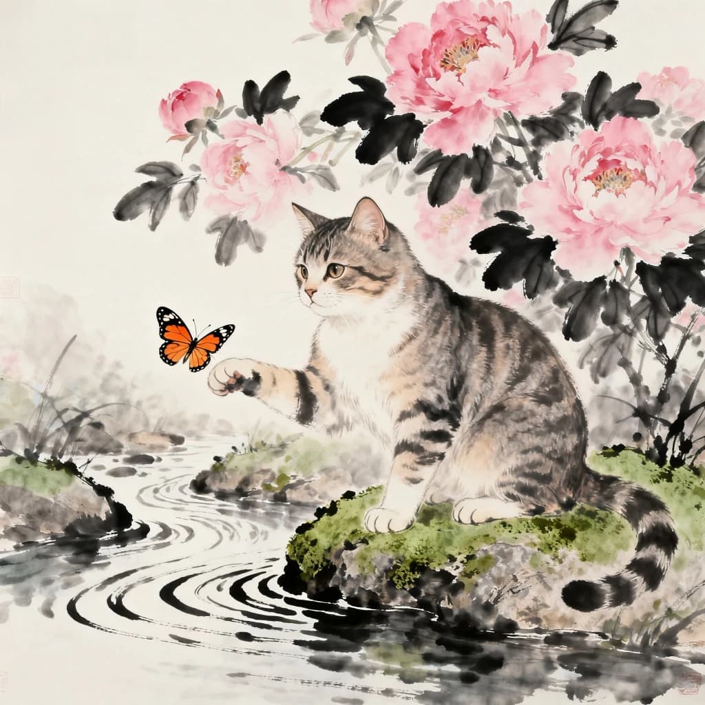 Ink Butterfly Fortune