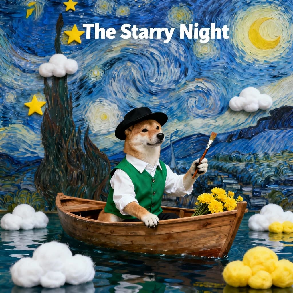 Starry Night Boat
